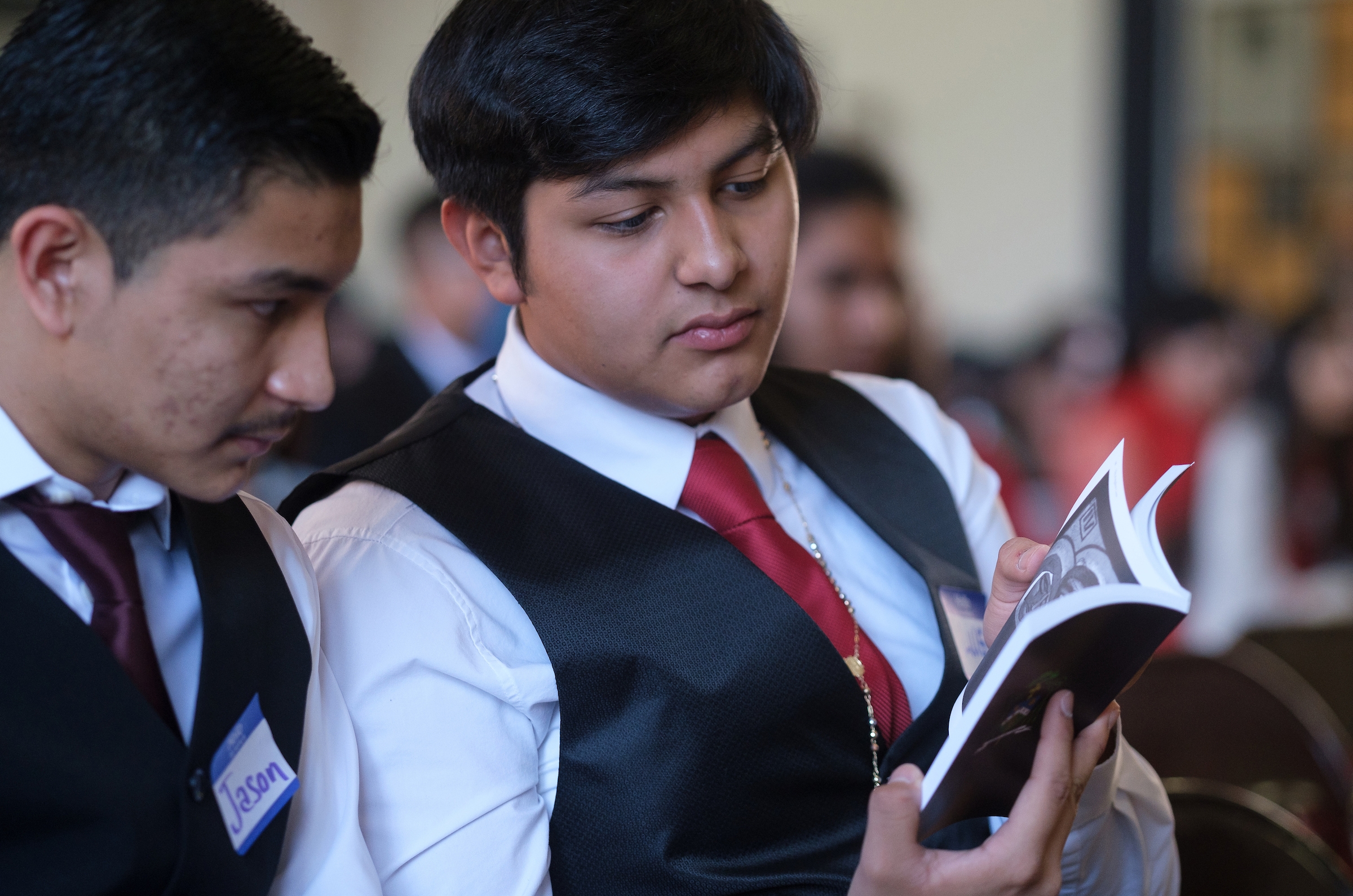 On April 24, 2019 - 204 Holy Family Parish, Seattle (White Center) teens were confirmed by Auxiliary Bishop Daniel Mueggenborg, who gave each of them a book of prayers he has collected over the years prayer book Young