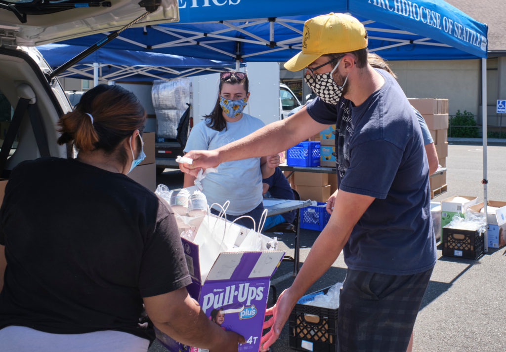 agape, food bank, service, young adults, farmworkers