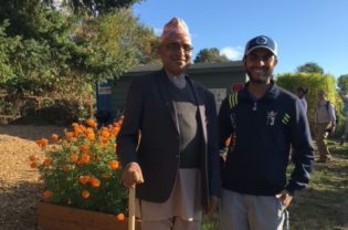 Local Burmese refugees participate in a Share the Journey event.