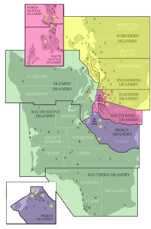 Deanery Map 1