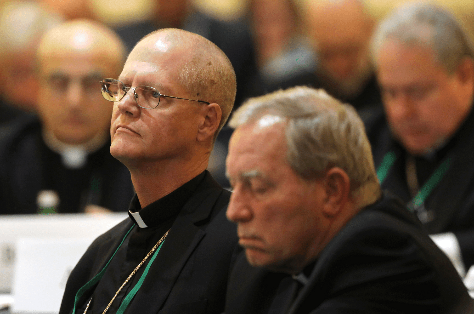 Archbishop Etienne.  CNS photo/Bob Roller