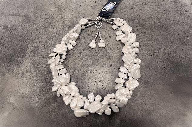 Raffle Item #14: Jackie Brennan Pearl Necklace