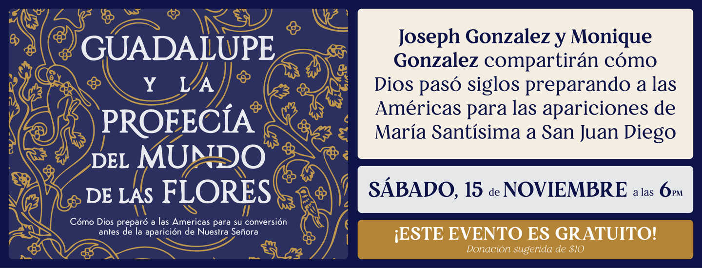 Guadalupe Banner in Spanish