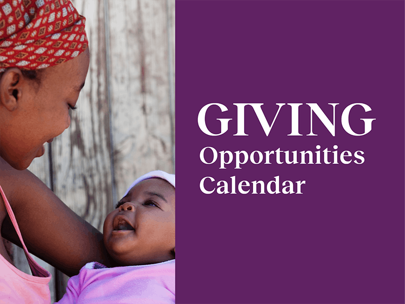 Collections Giving Opportunities Calendar 2026_CT_800 x 600
